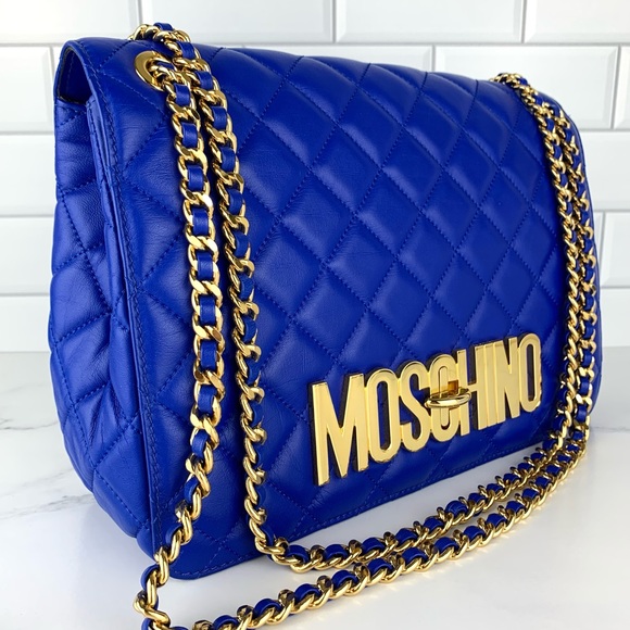 Moschino Handbags - SOLD‼️Moschino Couture Large Quilted Shoulder Bag
